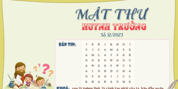 MẬT THƯ SỐ 12/2023 – DÀNH CHO HUYNH TRƯỞNG