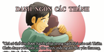 DANH NGÔN CÁC THÁNH