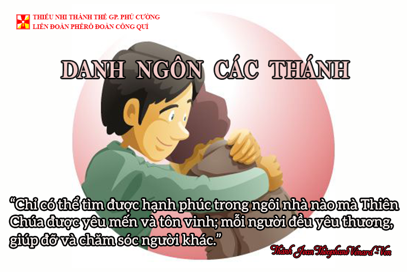 DANH NGÔN CÁC THÁNH