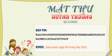 MẬT THƯ SỐ 17/2023 – DÀNH CHO HUYNH TRƯỞNG