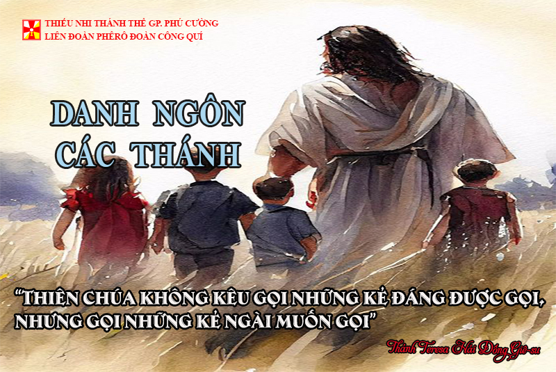 DANH NGÔN CÁC THÁNH