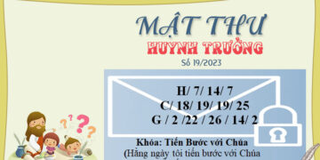 MẬT THƯ SỐ 19/2023 – DÀNH CHO HUYNH TRƯỞNG