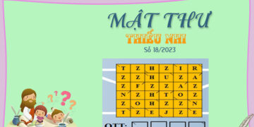 MẬT THƯ SỐ 18/2023 – DÀNH CHO THIẾU NHI