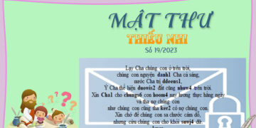 MẬT THƯ SỐ 19/2023 – DÀNH CHO THIẾU NHI