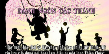 DANH NGÔN CÁC THÁNH