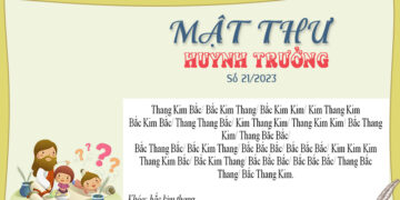 MẬT THƯ SỐ 21/2023 – DÀNH CHO HUYNH TRƯỞNG