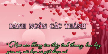 DANH NGÔN CÁC THÁNH