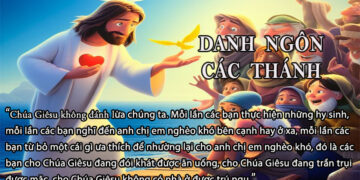 DANH NGÔN CÁC THÁNH