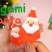 LÀM ÔNG GIÀ NOEL BẰNG XẾP GIẤY ORIGAMI