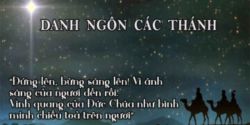 DANH NGÔN CÁC THÁNH