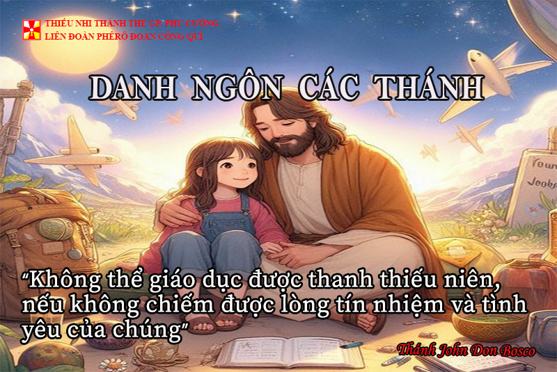 DANH NGÔN CÁC THÁNH