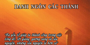 DANH NGÔN CÁC THÁNH