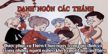 DANH NGÔN CÁC THÁNH