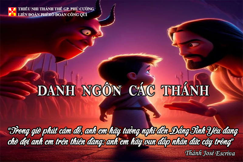 DANH NGÔN CÁC THÁNH