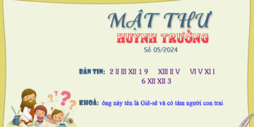 MẬT THƯ SỐ 05/2024 – DÀNH CHO HUYNH TRƯỞNG