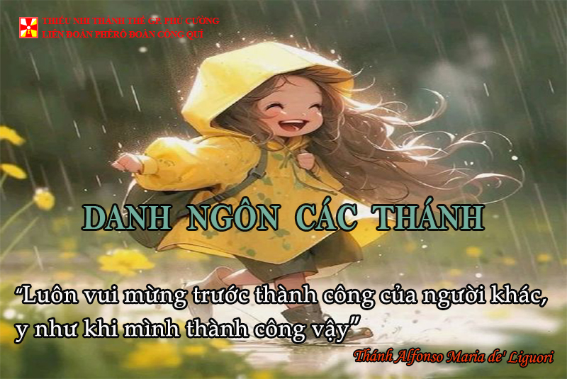 DANH NGÔN CÁC THÁNH
