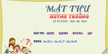 MẬT THƯ SỐ 07/2024 – DÀNH CHO HUYNH TRƯỞNG