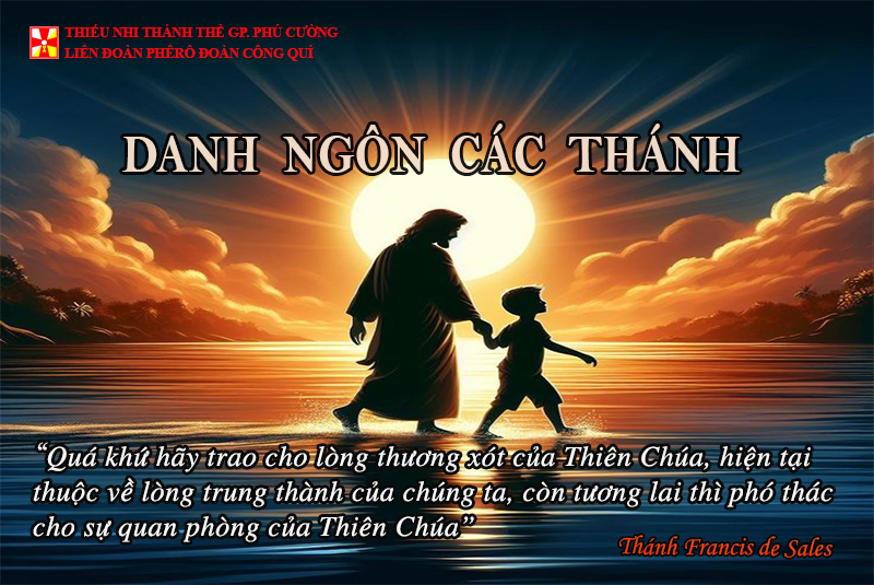 DANH NGÔN CÁC THÁNH