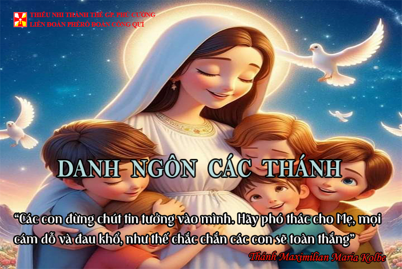 DANH NGÔN CÁC THÁNH