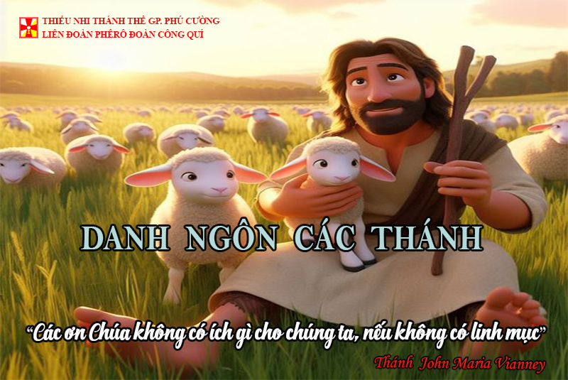 DANH NGÔN CÁC THÁNH