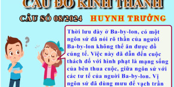 CÂU SỐ 08/2024 – DÀNH CHO HUYNH TRƯỞNG