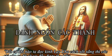 DANG NGÔN CÁC THÁNH