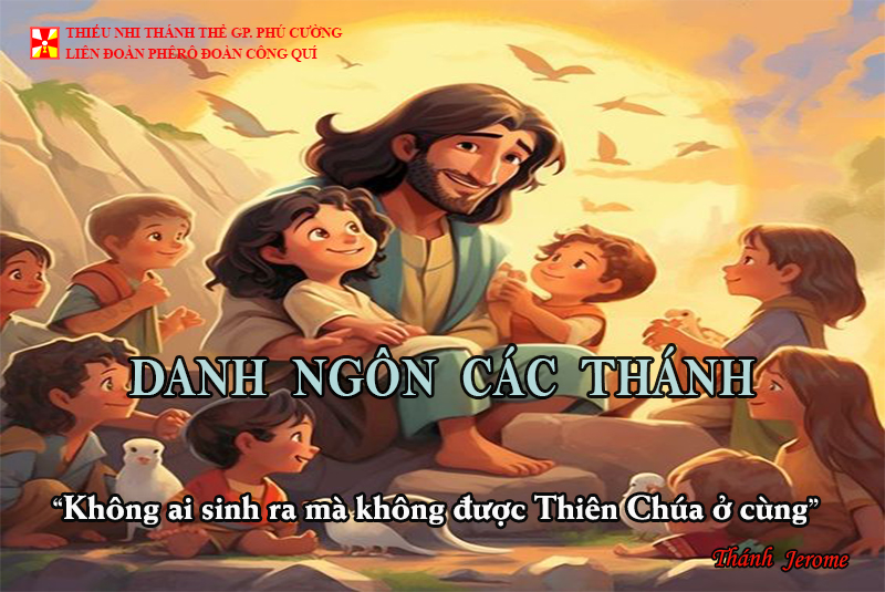 DANH NGÔN CÁC THÁNH