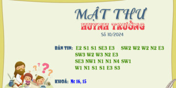 MẬT THƯ SỐ 10/2024 – DÀNH CHO HUYNH TRƯỞNG