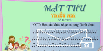 MẬT THƯ SỐ 10/2024 – DÀNH CHO THIẾU NHI