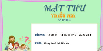 MẬT THƯ SỐ 11/2024 – DÀNH CHO THIẾU NHI