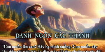 DANH NGÔN CÁC THÁNH