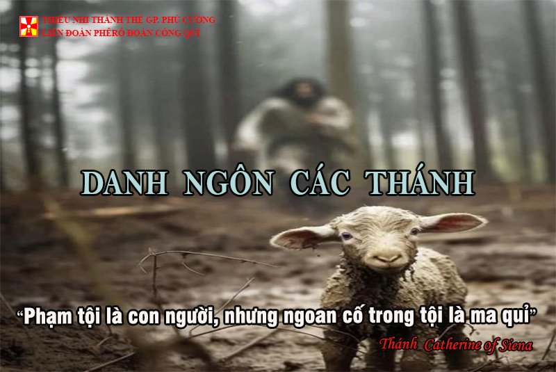 DANH NGÔN CÁC THÁNH