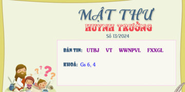 MẬT THƯ SỐ 13/2024 – DÀNH CHO HUYNH TRƯỞNG