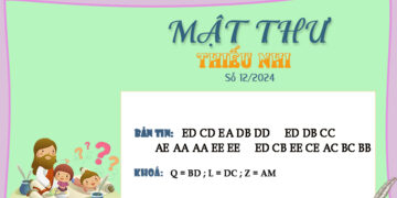 MẬT THƯ SỐ 12/2024 – DÀNH CHO THIẾU NHI