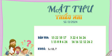 MẬT THƯ SỐ 13/2024 – DÀNH CHO THIẾU NHI