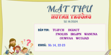MẬT THƯ SỐ 14/2024 – DÀNH CHO HUYNH TRƯỞNG