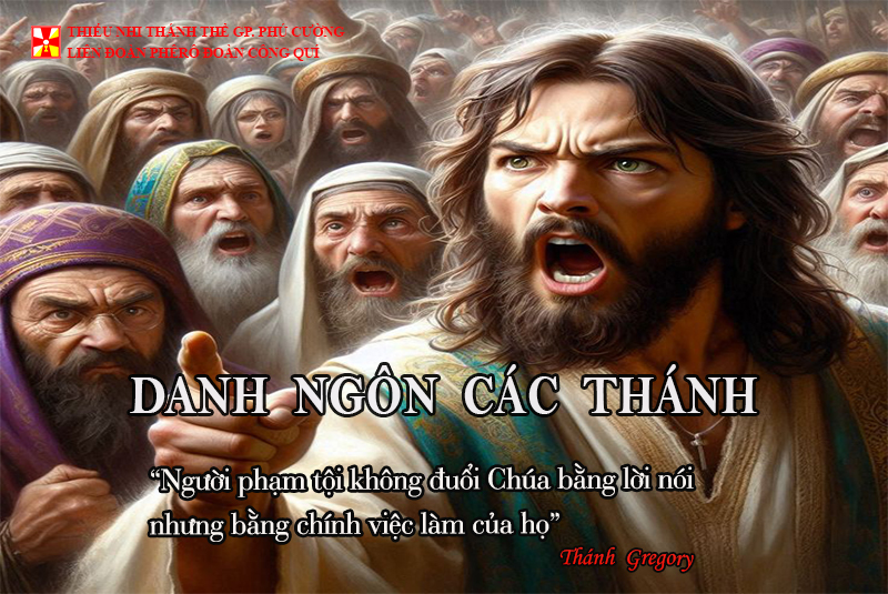 DANH NGÔN CÁC THÁNH