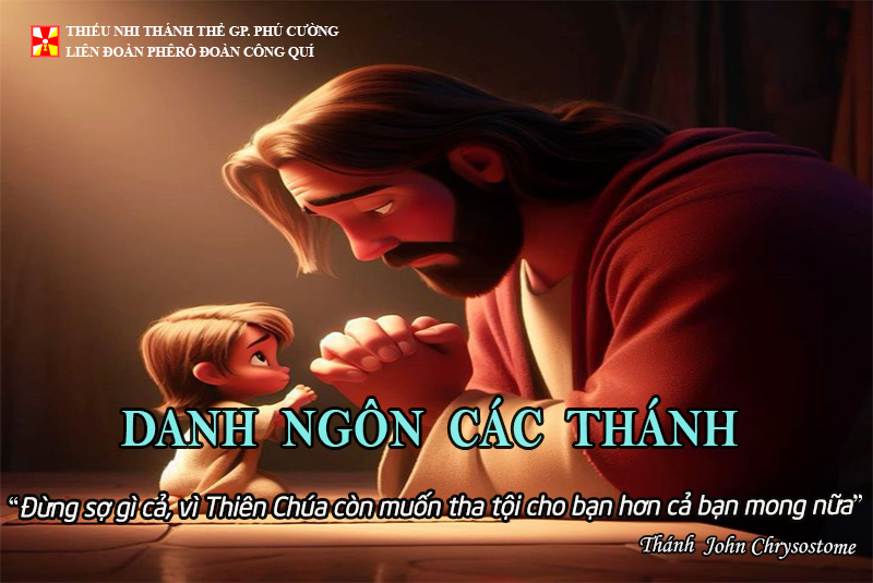 DANH NGÔN CÁC THÁNH