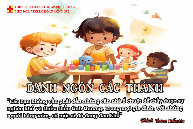 DANH NGÔN CÁC THÁNH