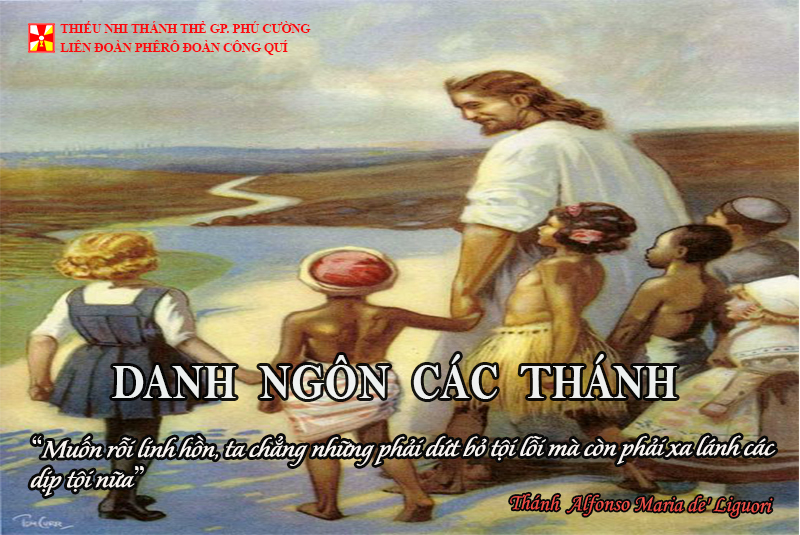 DANH NGÔN CÁC THÁNH