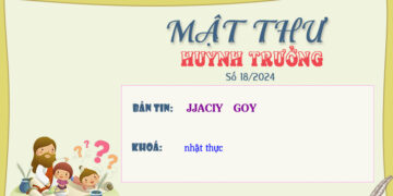 MẬT THƯ SỐ 18/2024 – DÀNH CHO HUYNH TRƯỞNG