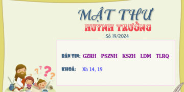 MẬT THƯ SỐ 19/2024 – DÀNH CHO HUYNH TRƯỞNG