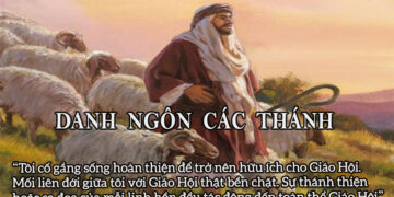 DANH NGÔN CÁC THÁNH
