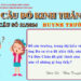 CÂU SỐ 21/2024 – DÀNH CHO HUYNH TRƯỞNG