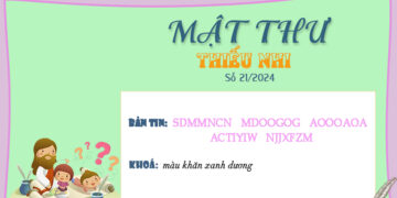 MẬT THƯ SỐ 21/2024 – DÀNH CHO THIẾU NHI