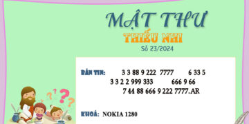 MẬT THƯ SỐ 23/2024 – DÀNH CHO THIẾU NHI