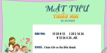 MẬT THƯ SỐ 24/2024 – DÀNH CHO THIẾU NHI