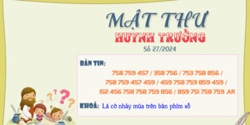 MẬT THƯ SỐ 27/2024 – DÀNH CHO HUYNH TRƯỞNG