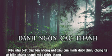 DANH NGÔN CÁC THÁNH