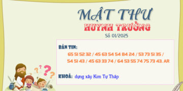 MẬT THƯ SỐ 01/2025 – DÀNH CHO HUYNH TRƯỞNG